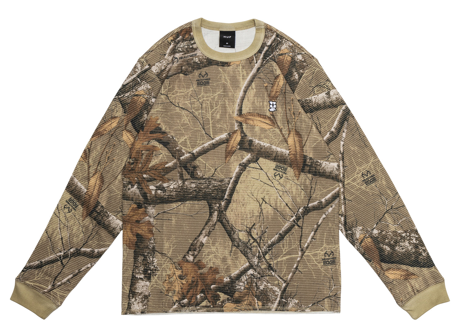 HUF x Realtree Megablast Thermal Top in Desert