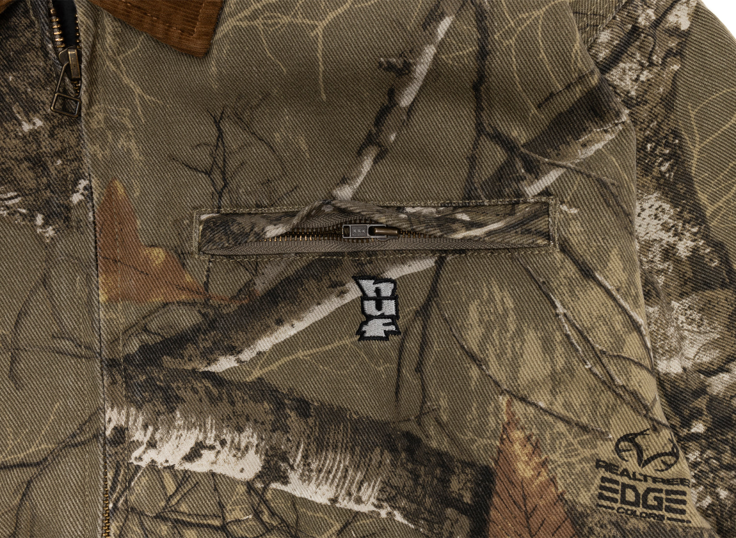 HUF x Realtree Megablast Work Jacket in Desert - view 2