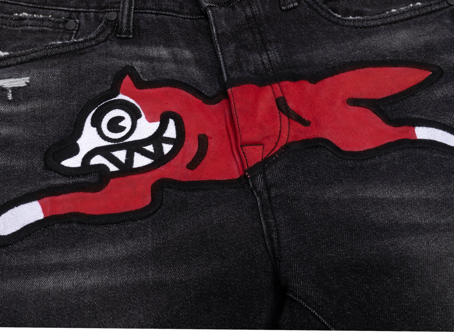 Ice Cream Running Dog Jeans - view 2