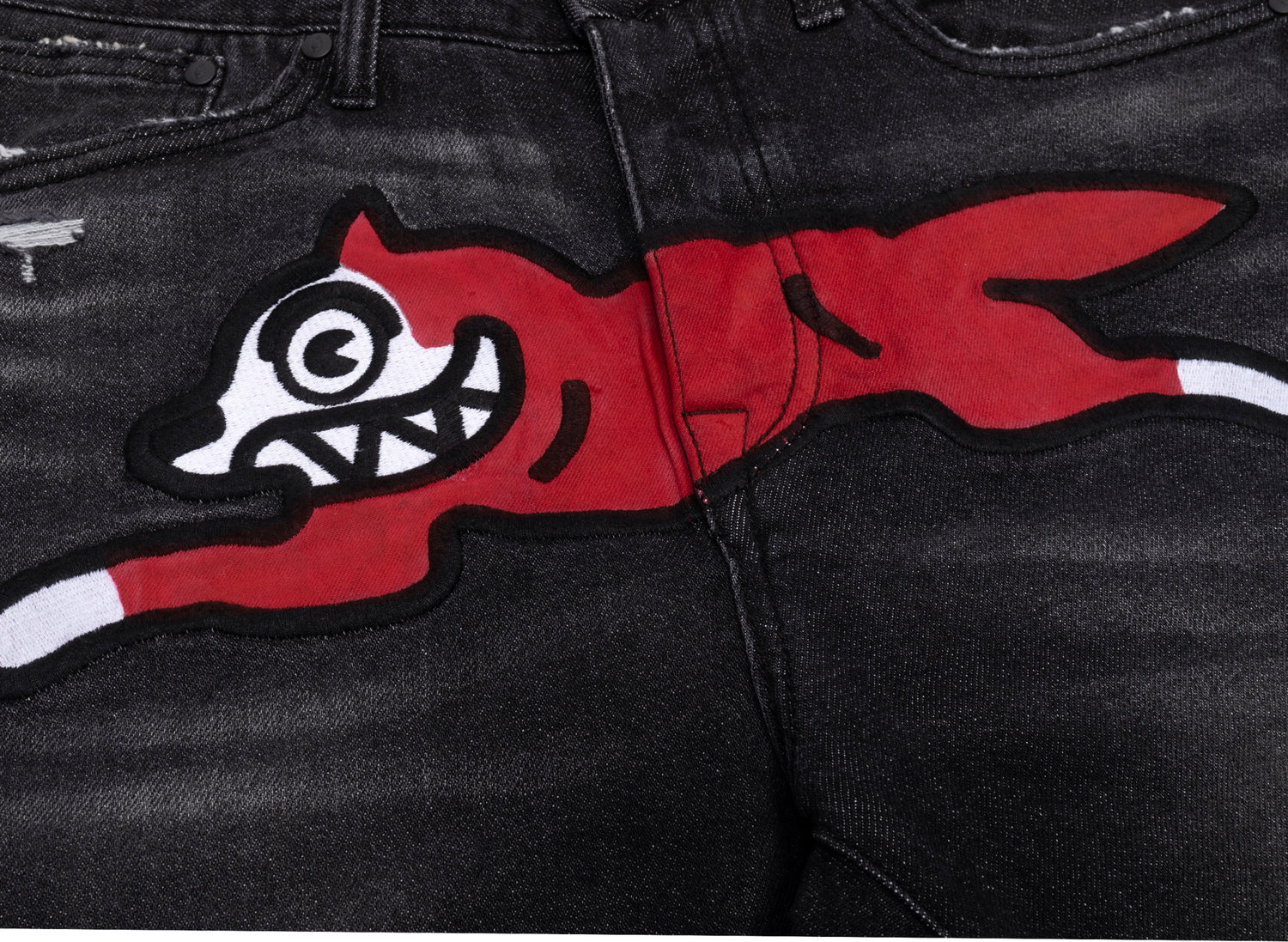 Ice Cream Running Dog Jeans - view 2