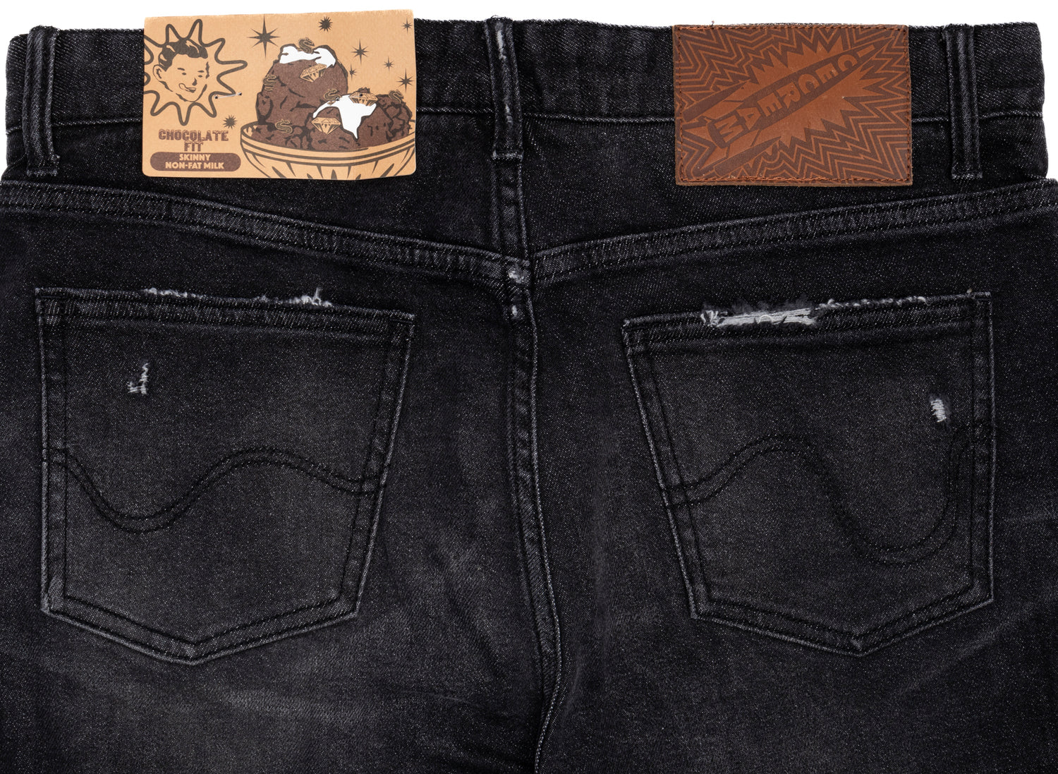 Ice Cream Running Dog Jeans - view 3