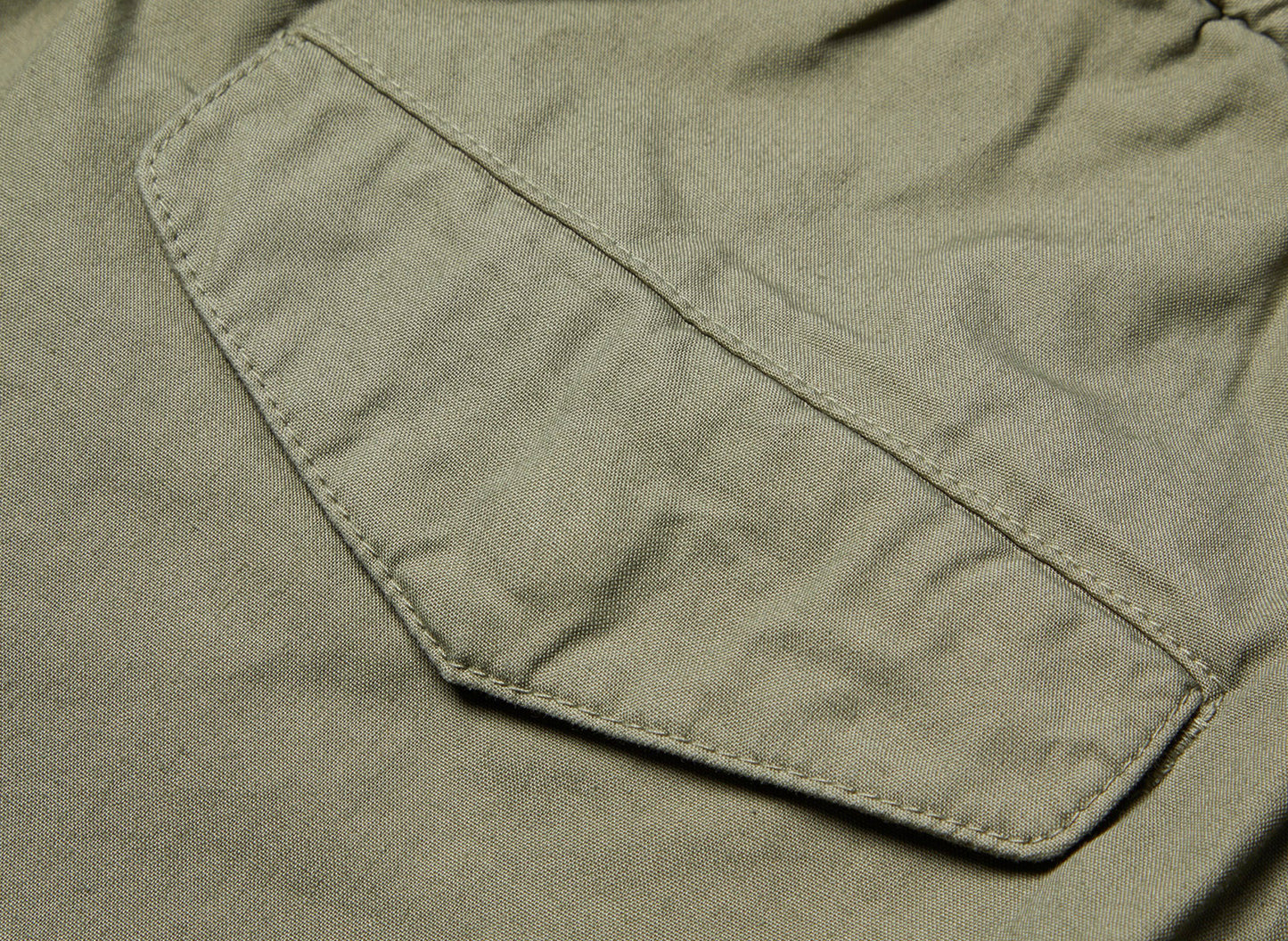 John Elliott Back Sateen Cargo Pants in Olive - view 3
