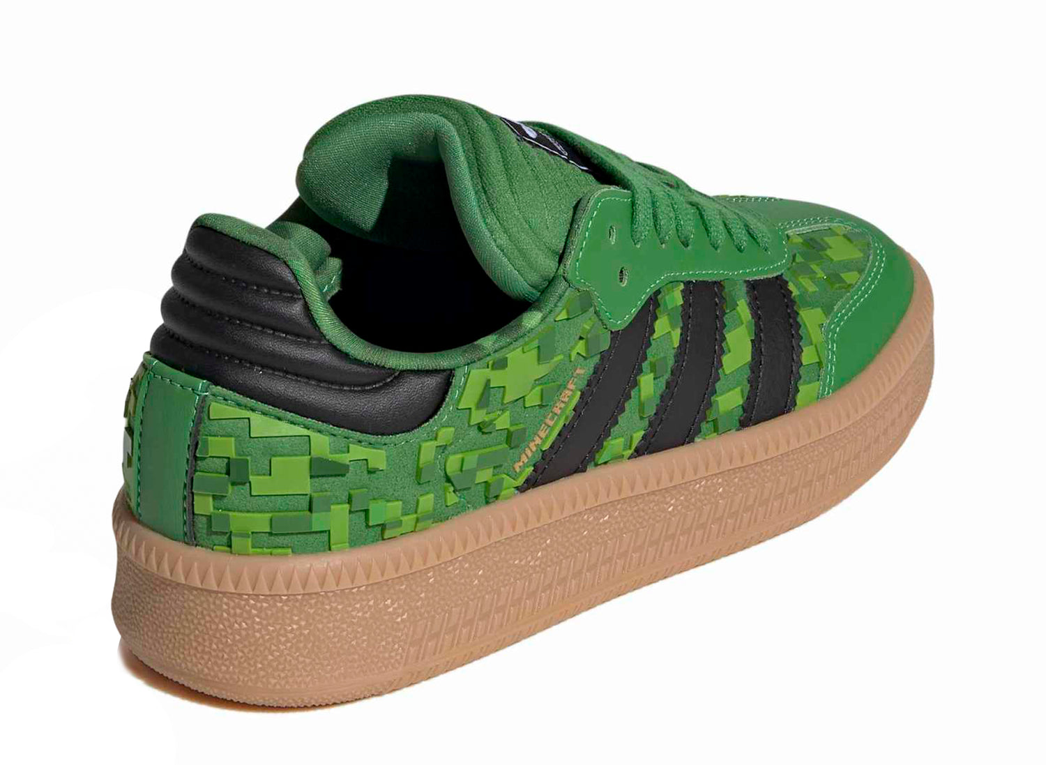 Junior Adidas Samba XLG 'Minecraft' — view 2