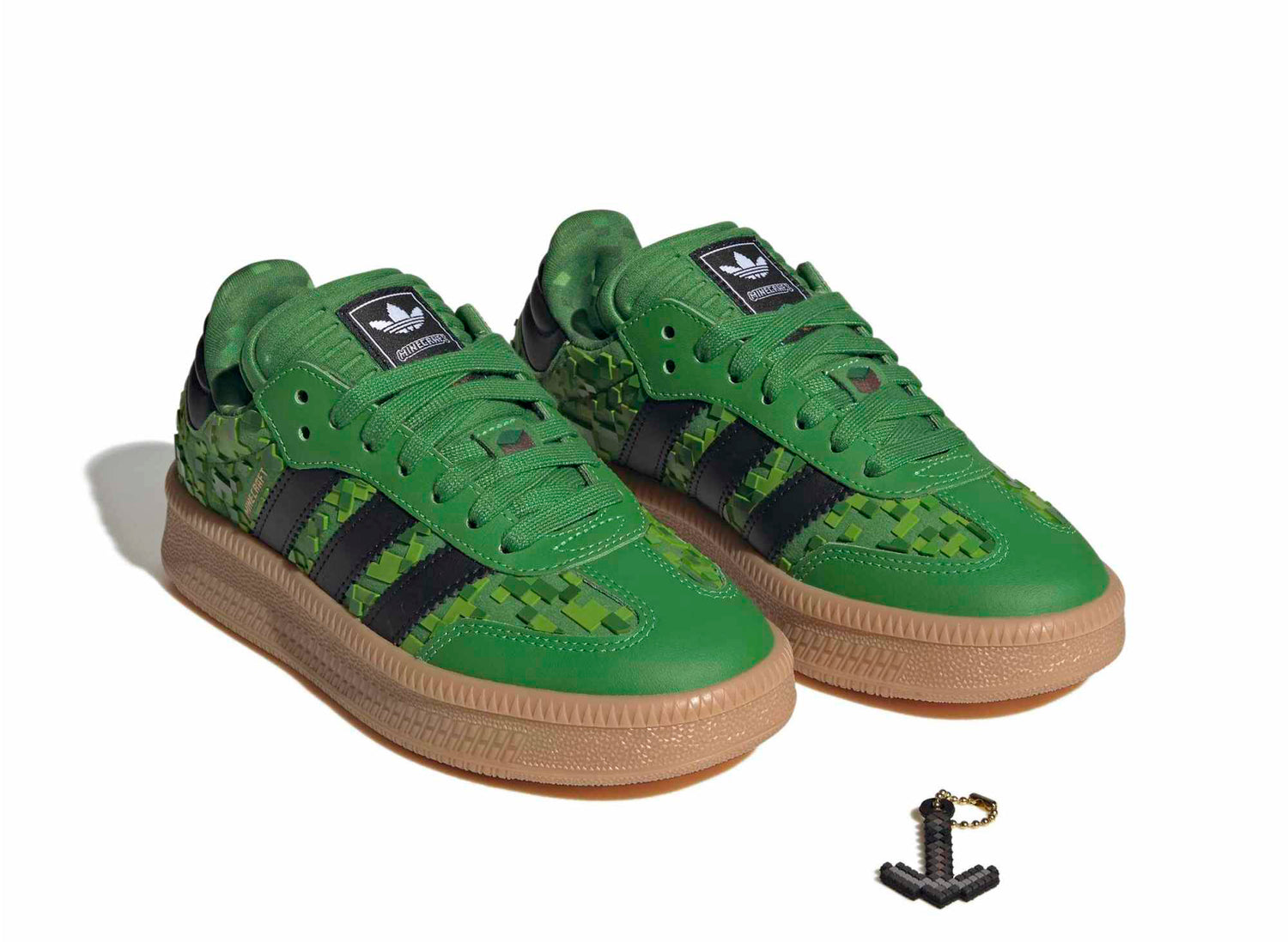 Junior Adidas Samba XLG 'Minecraft' — view 6