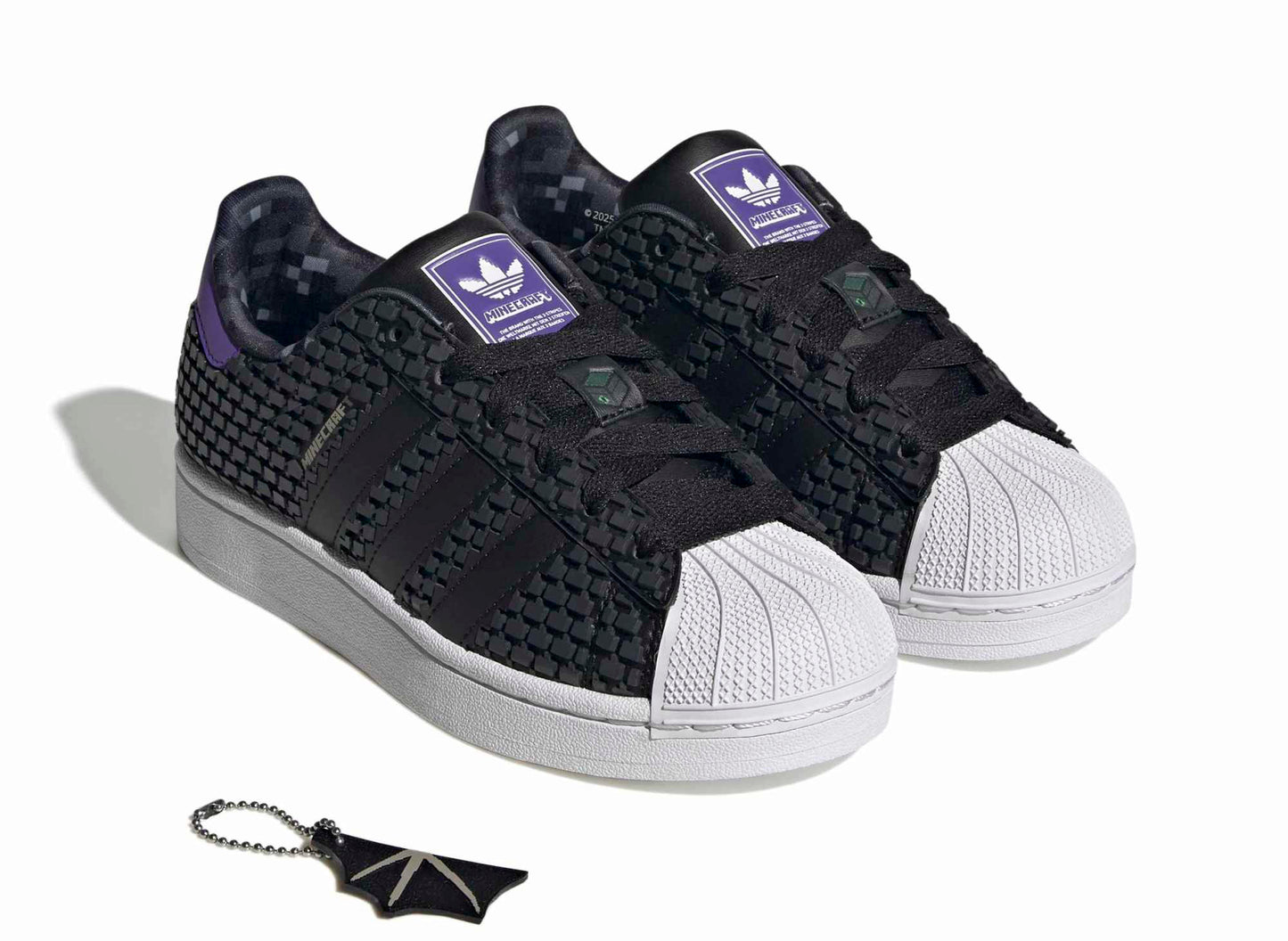 Junior Adidas Superstar II 'Minecraft' — view 6