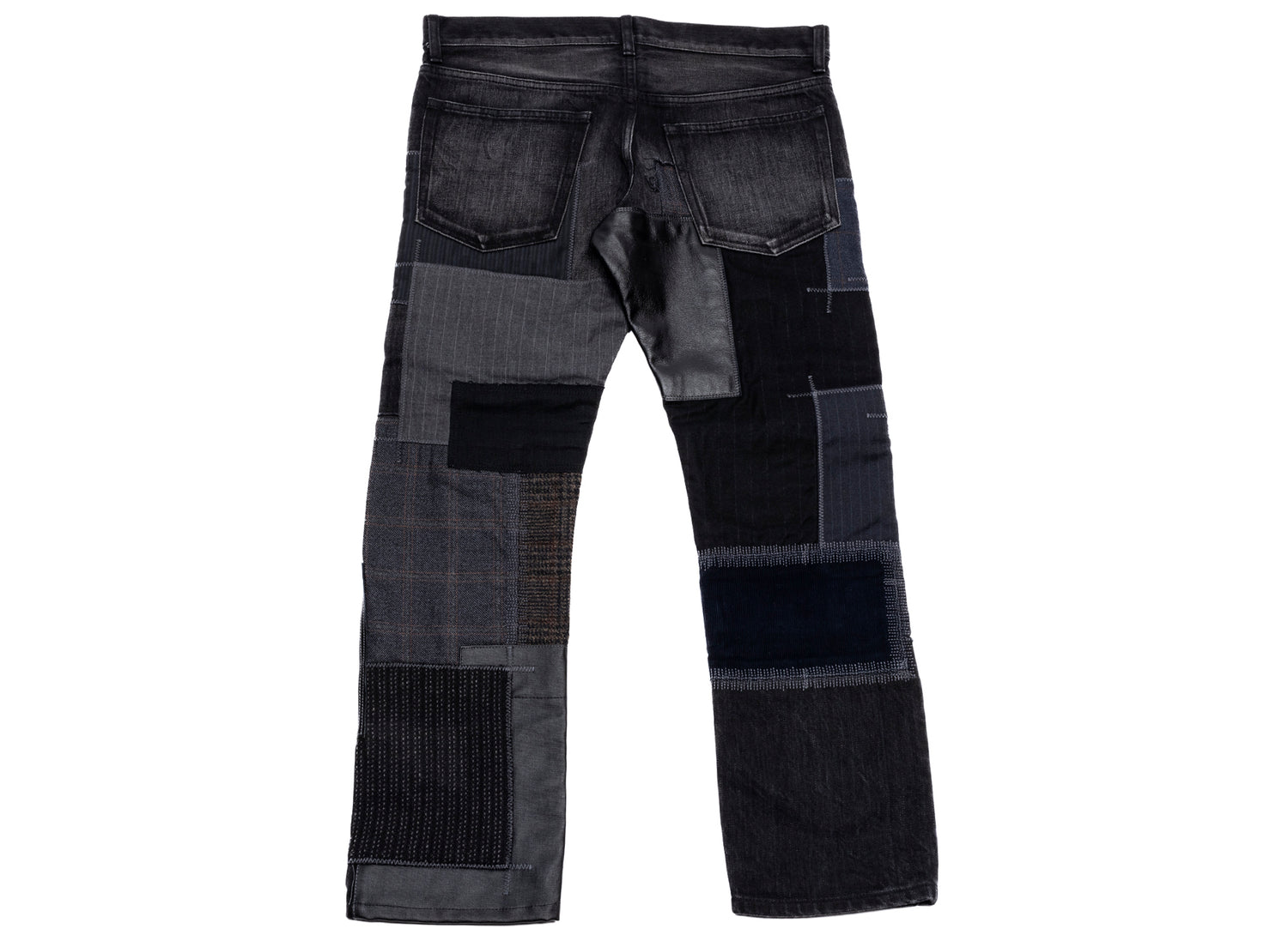 Junya Watanabe MAN Patchwork Denim Jeans - view 2