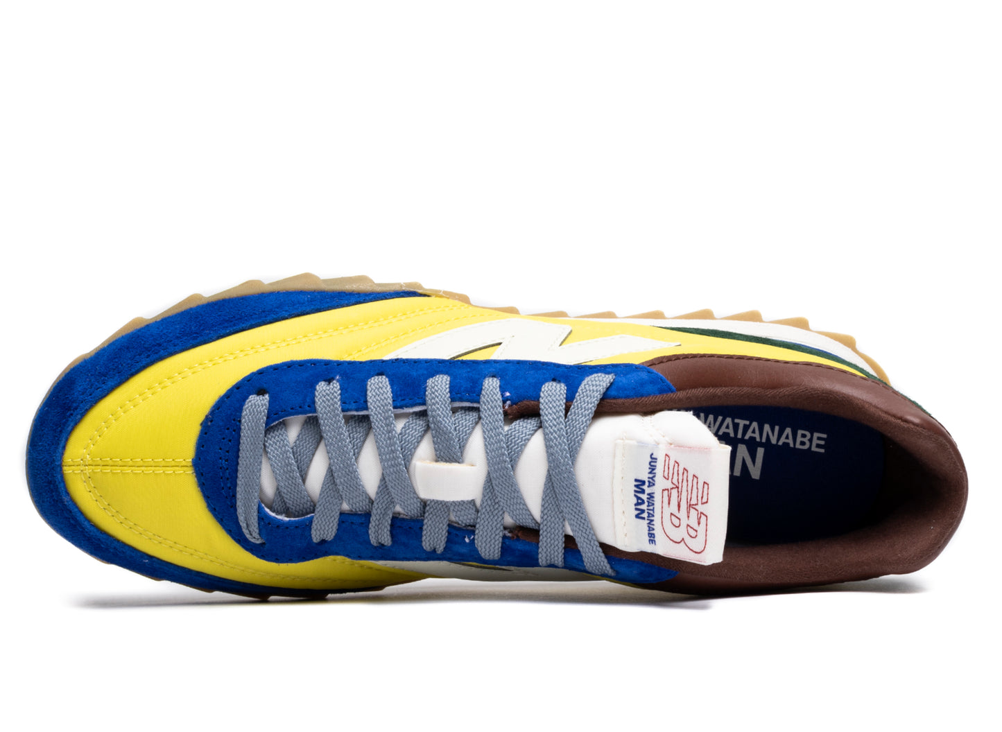Junya Watanabe MAN x New Balance RC30 in Yellow and Blue - view 4