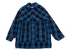 Junya Watanabe MAN Flannel Button Up Jacket in Blue
