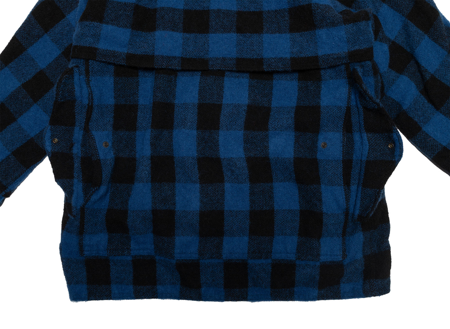 Junya Watanabe MAN Flannel Button Up Jacket in Blue