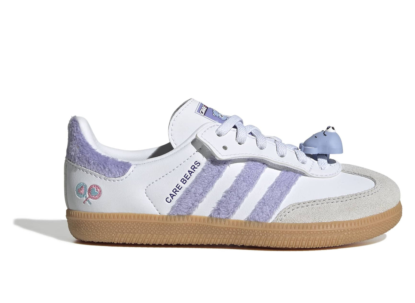 Kids Adidas x Care Bears Samba OG Comfort Closure KK2162 Side Lateral View