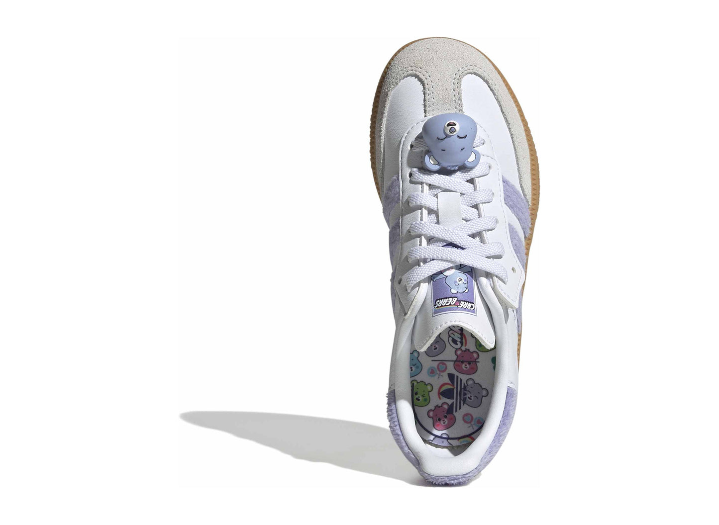 Kids Adidas x Care Bears Samba OG Comfort Closure KK2162 Top Portrait View
