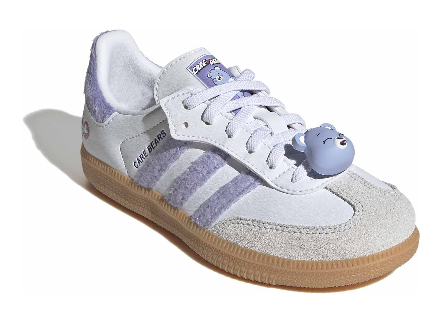 Kids Adidas x Care Bears Samba OG Comfort Closure KK2162 Front Lateral Top View
