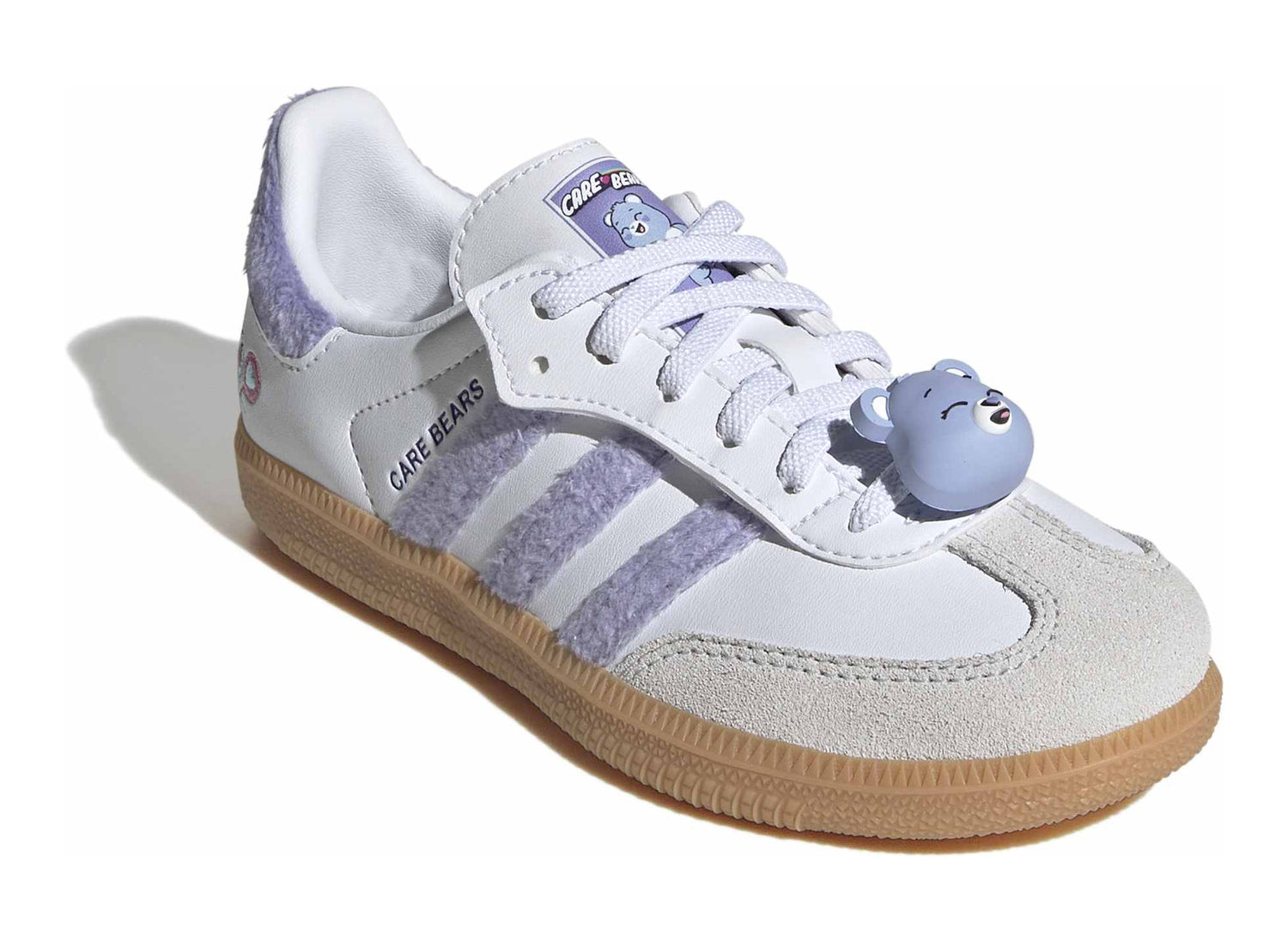 Kids Adidas x Care Bears Samba OG Comfort Closure KK2162 Front Lateral Top View