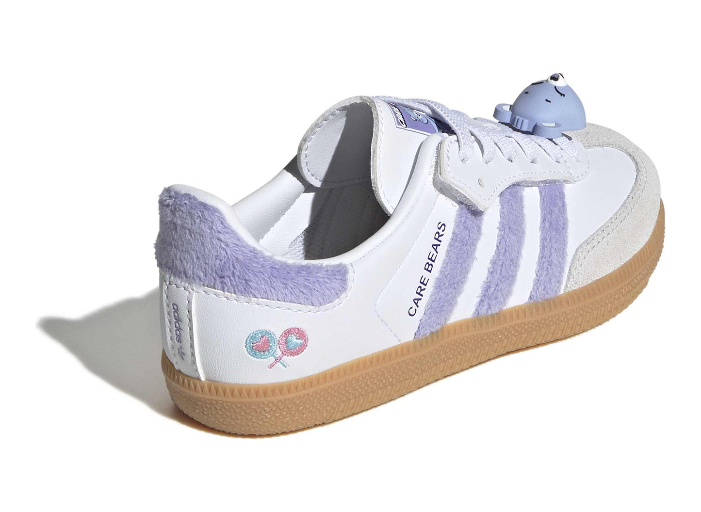 Kids Adidas x Care Bears Samba OG Comfort Closure KK2162 Back Lateral Top View