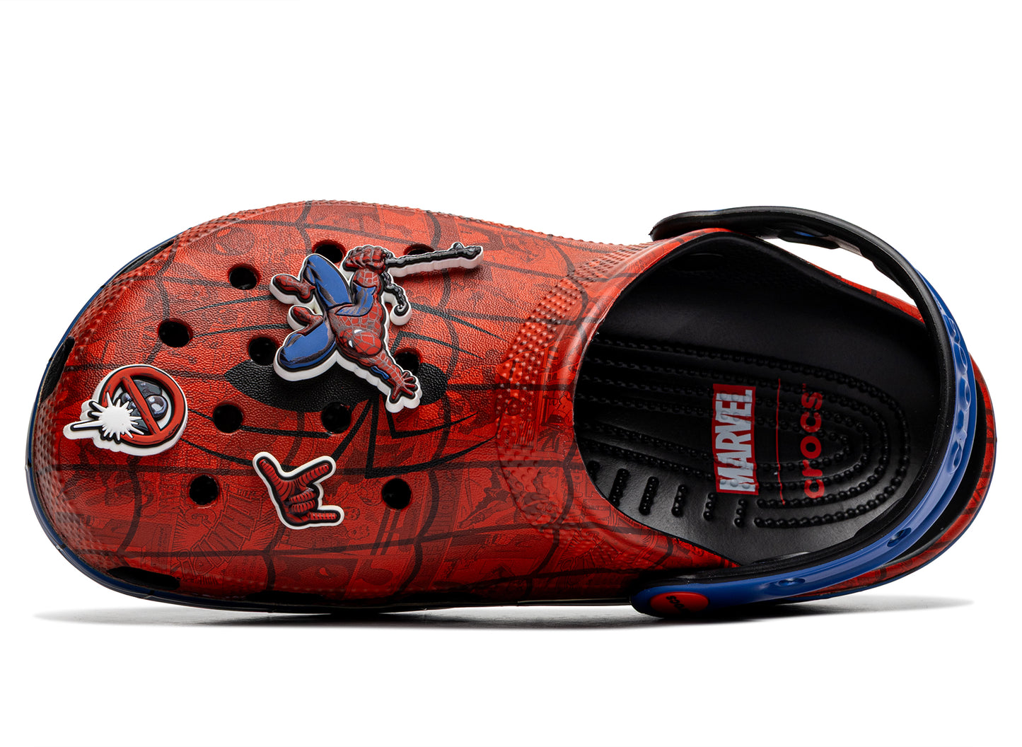 Kid's Crocs Spider Web Classic Clog - view 5