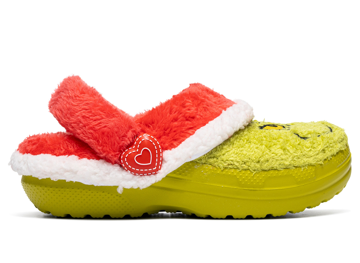 Kid's Crocs The Grinch Classic Lined Clog - Damaged — view 2