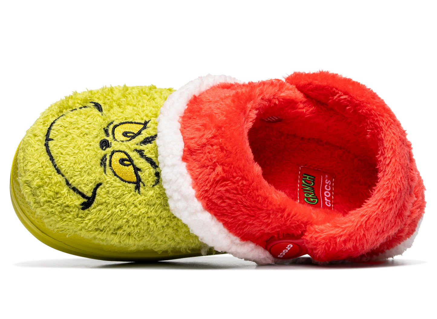 Kid's Crocs The Grinch Classic Lined Clog - Damaged — view 5