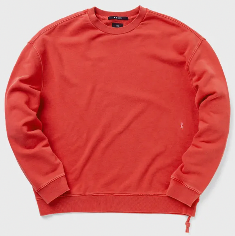 Ksubi 4x4 Biggie Crewneck in Chile Red