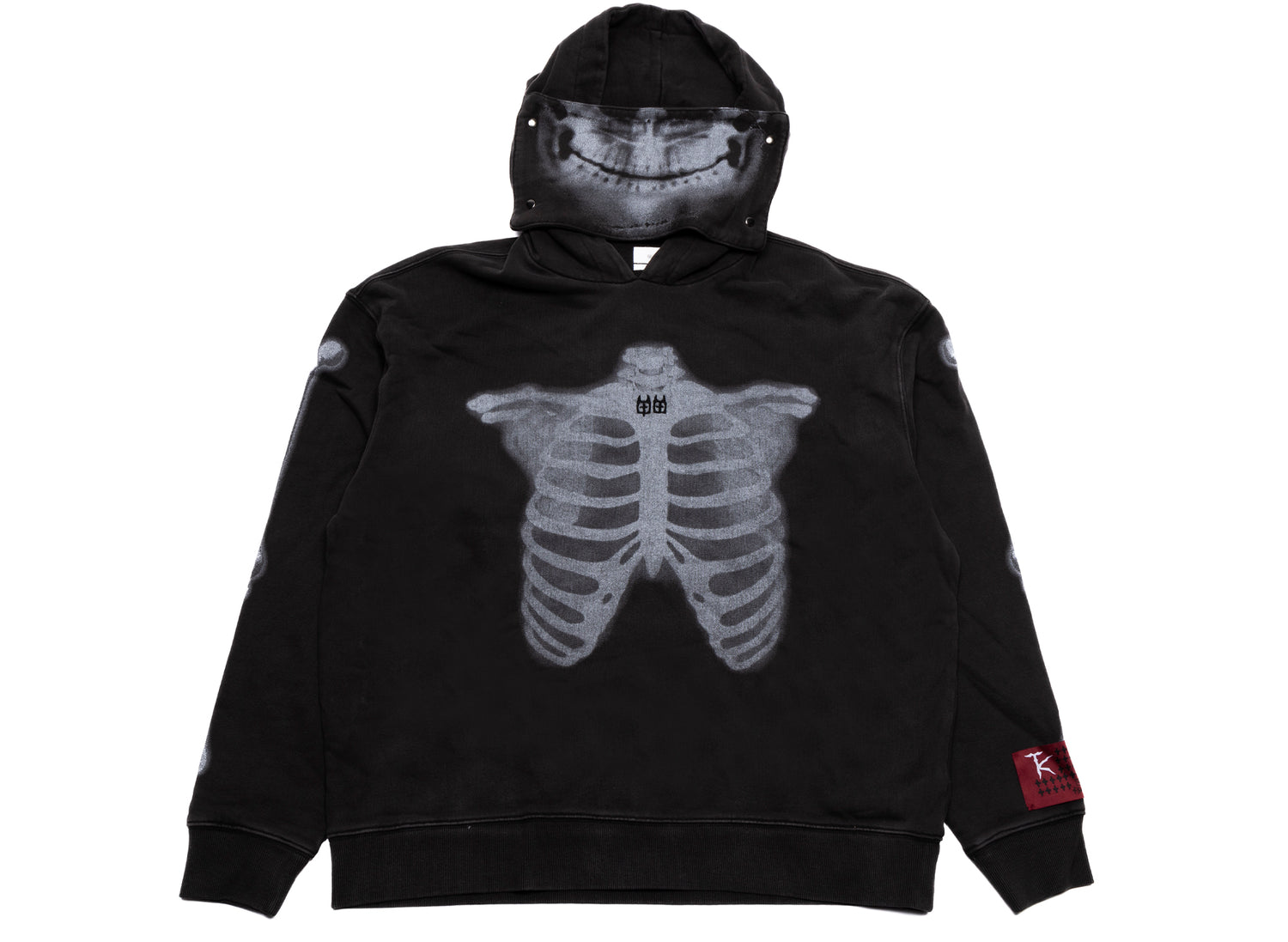 Ksubi x Trippie Redd Skeleton Biggie Faded Hoodie – Oneness Boutique