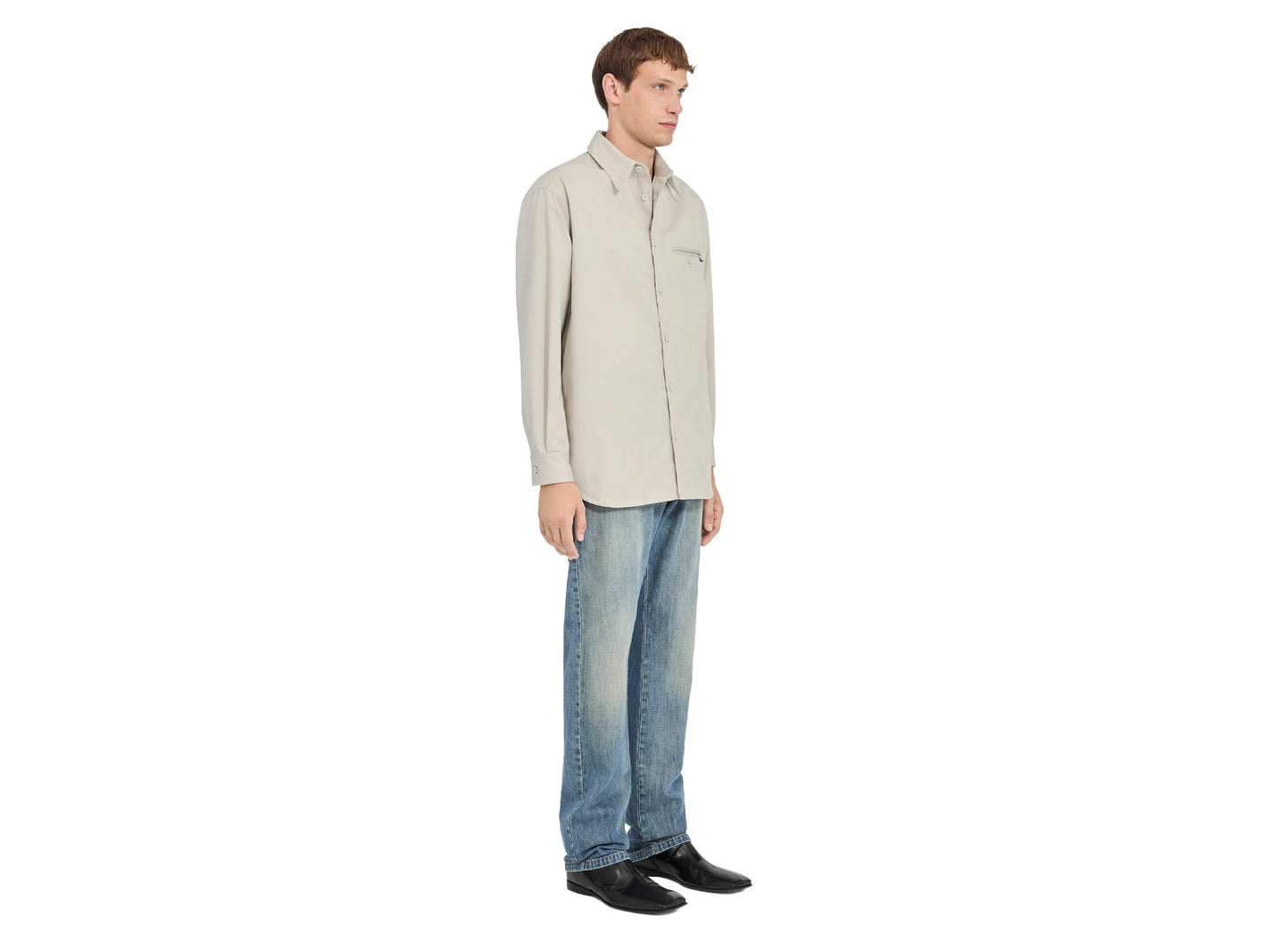 Maison Margiela MM6 Cotton Twill Shirt — view 2