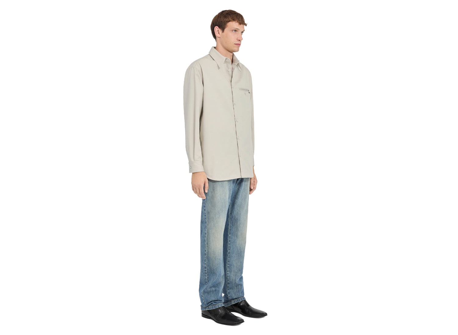 Maison Margiela MM6 Cotton Twill Shirt — view 2