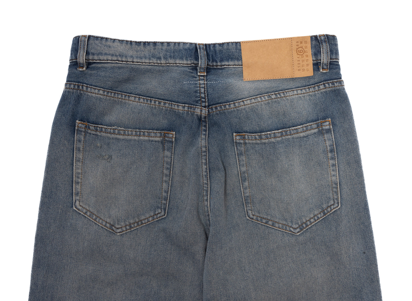 Maison Margiela MM6 Distressed Denim Jeans - view 3