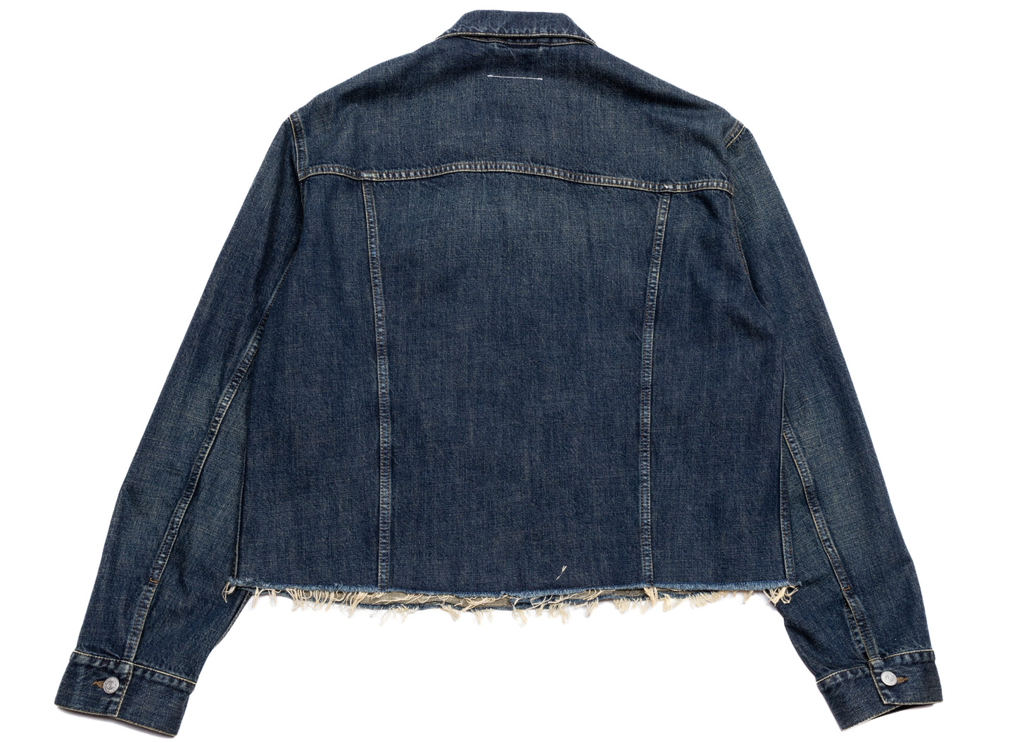 Maison Margiela MM6 Distressed Denim Sports Jacket - view 2