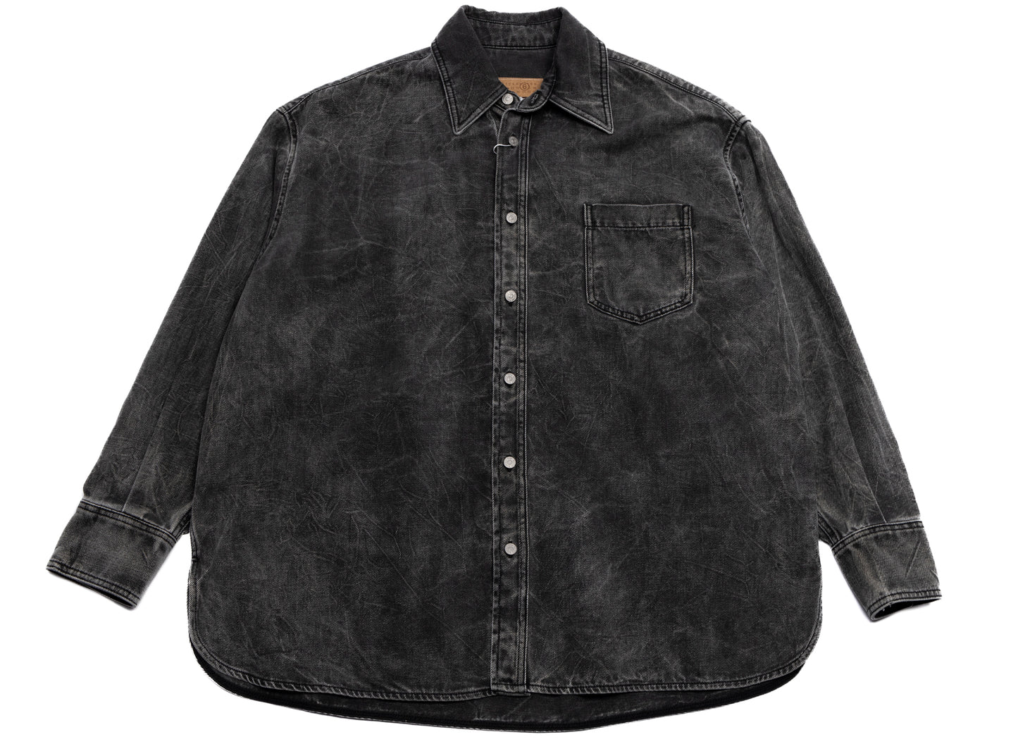 Maison Margiela MM6 Oversized Vintage Wash Button-Up