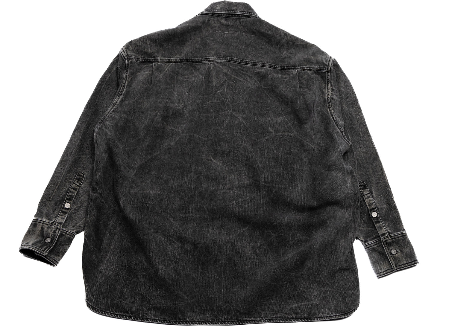 Maison Margiela MM6 Oversized Vintage Wash Button-Up - view 3