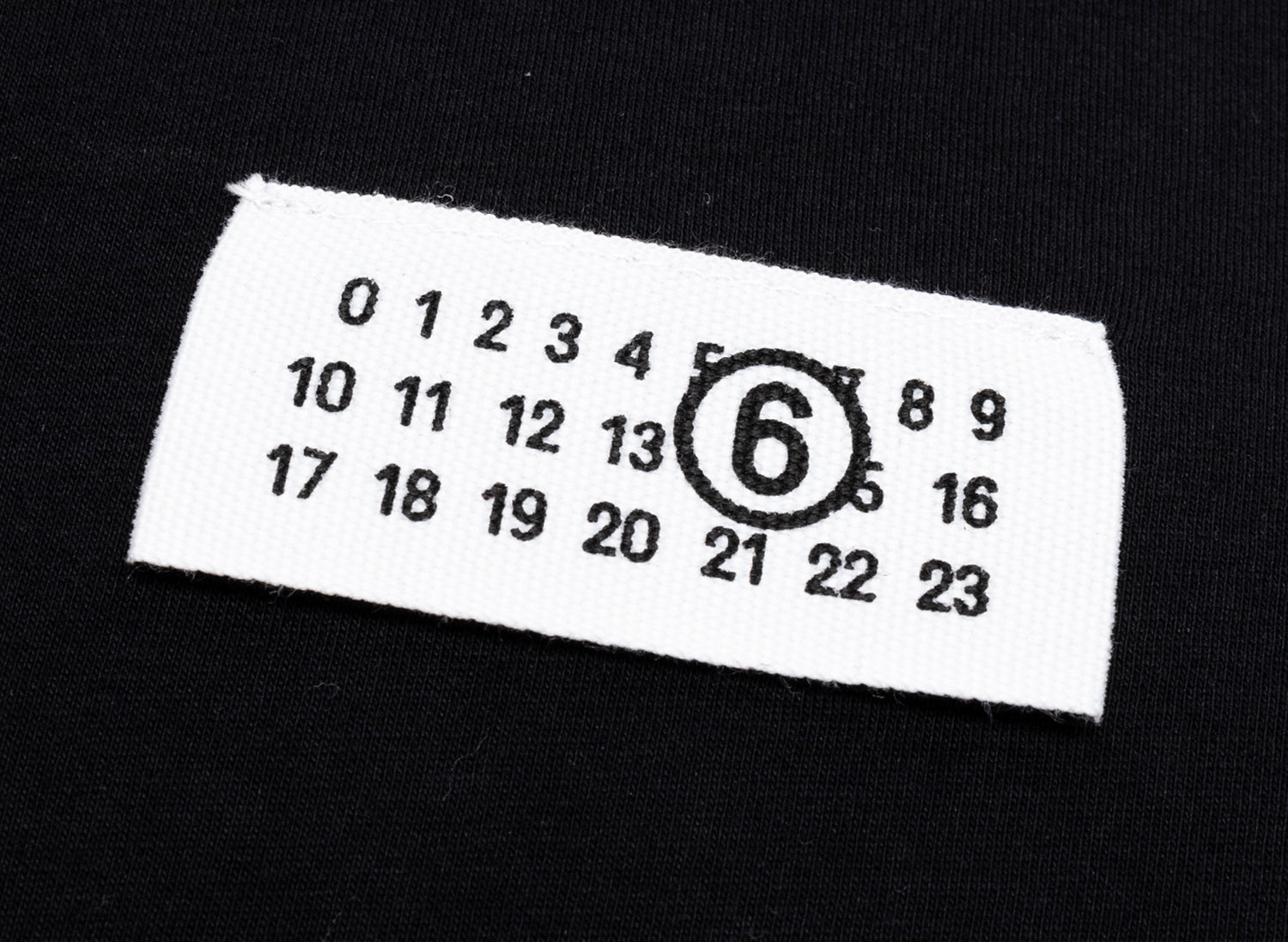 Maison Margiela MM6 Patch T-Shirt in Black - view 2