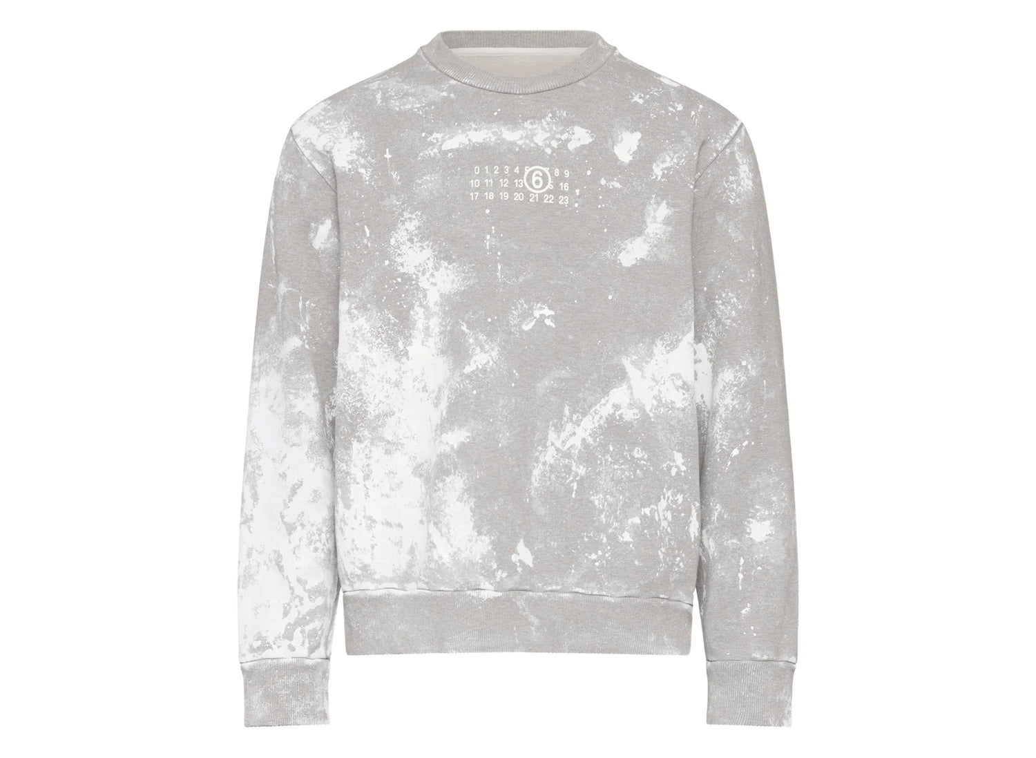 MM6 - たんちん　MM6 スウェット トレーナー　グレー Maison Margiela MM6 Unbrushed Sweatshirt in Grey Melange – Oneness