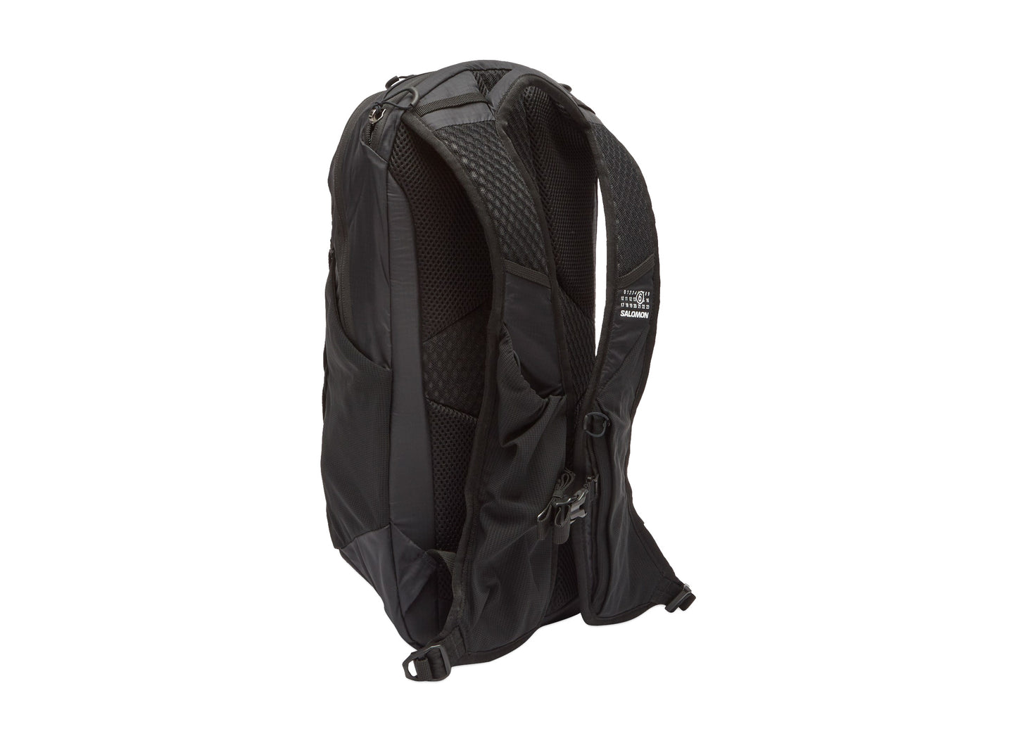 Maison Margiela MM6 x Salomon XT-15 Backpack in Black and White view 2