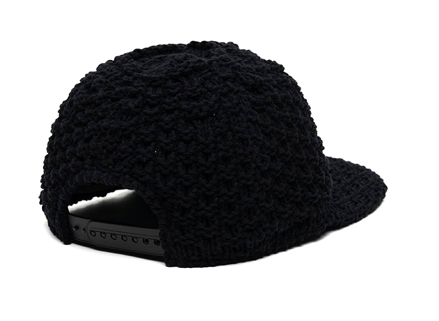 Maison Mihara Yasuhiro Cap in Black — view 2