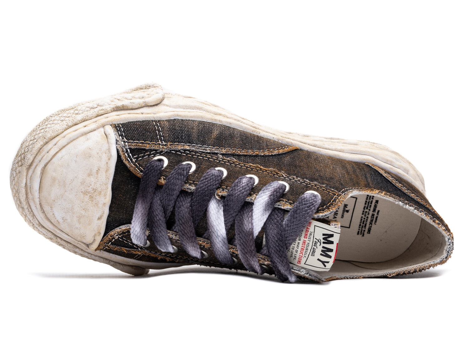 Maison Mihara Yasuhiro Denim Peterson Low in Black – Oneness Boutique