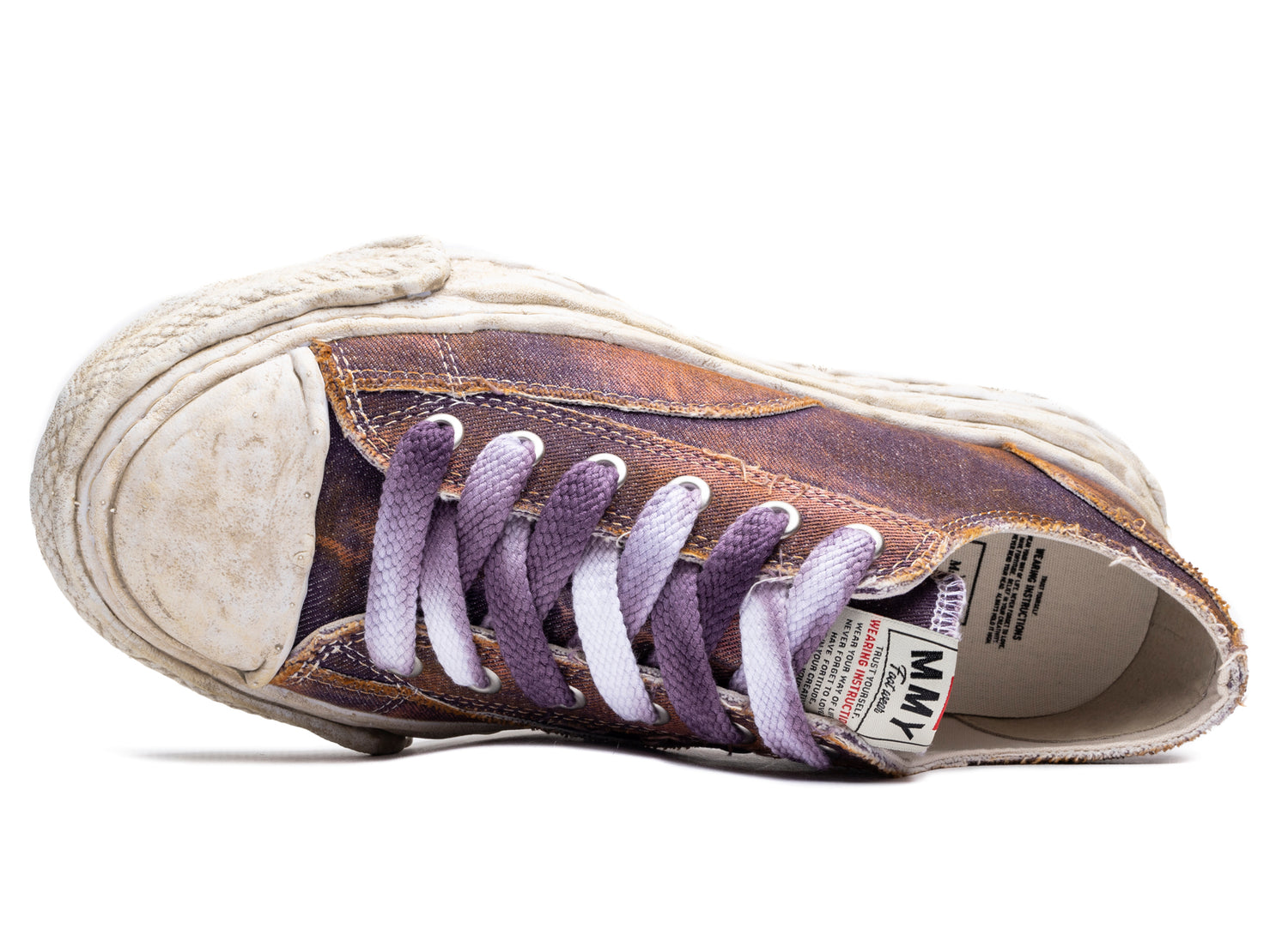 靴 Maison MIHARAYASUHIRO PETERSON LOW Maison Mihara Yasuhiro Denim Peterson Low in Purple – Oneness Boutique