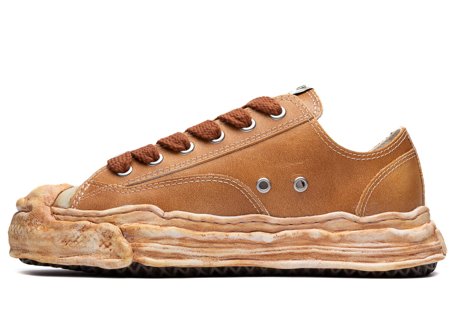 Maison Mihara Yasuhiro Hank Low in Brown - view 3