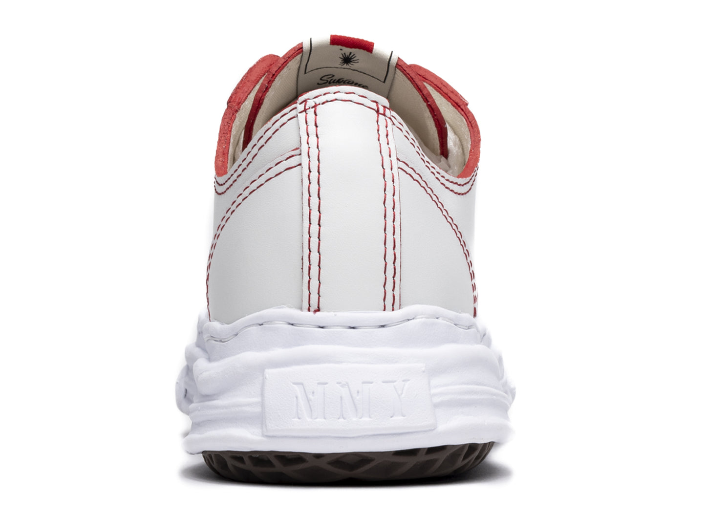 Maison Mihara Yasuhiro Leather Peterson Low in White - view 2