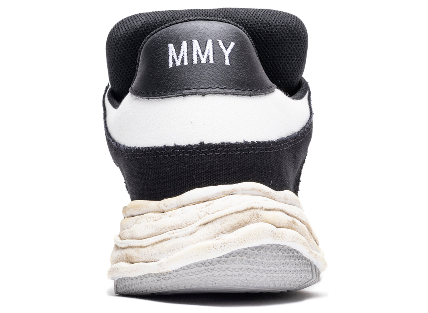 Maison Mihara Yasuhiro Wayne Puffer OG in Black/White - view 2