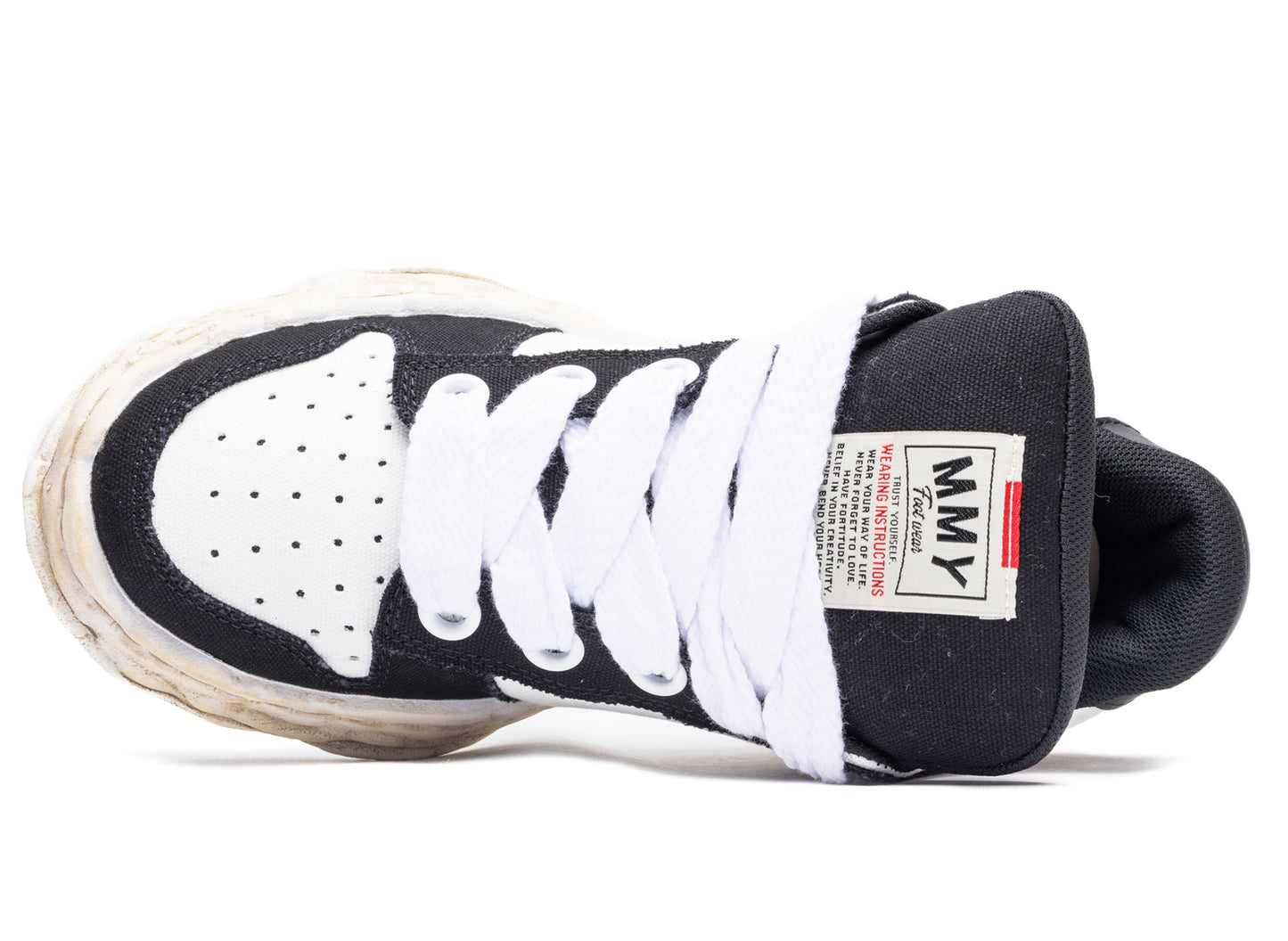 Maison Mihara Yasuhiro Wayne Puffer OG in Black/White - view 4
