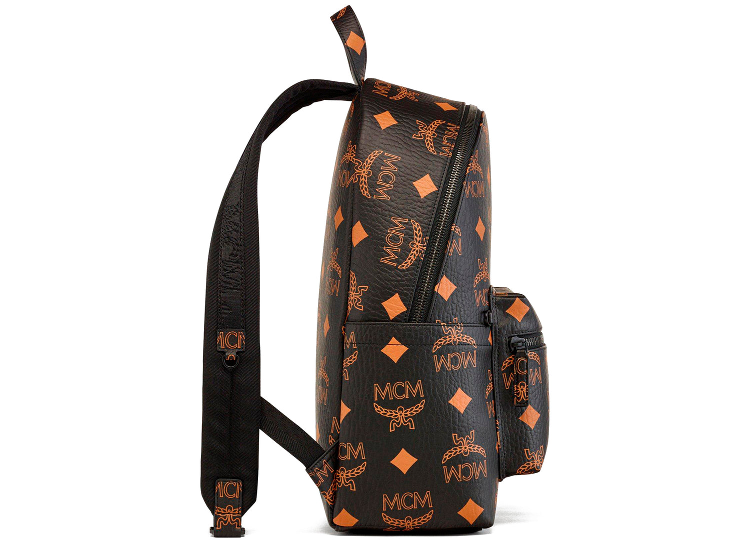 MCM Medium Stark Backpack in Black - view 2