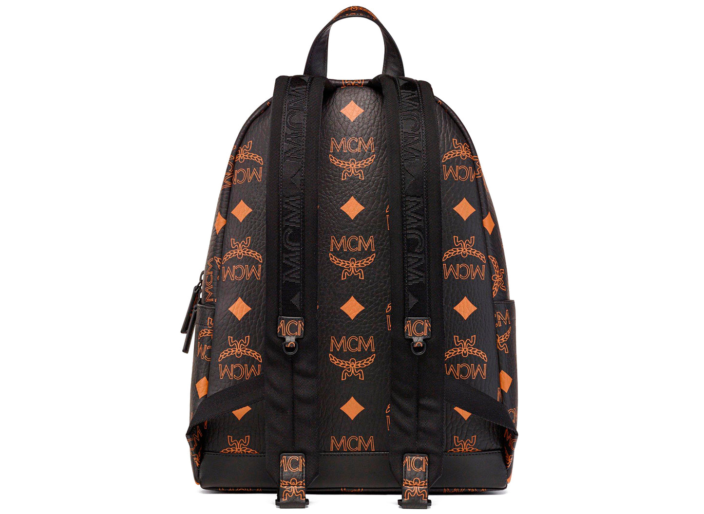 MCM Medium Stark Backpack in Black - view 3