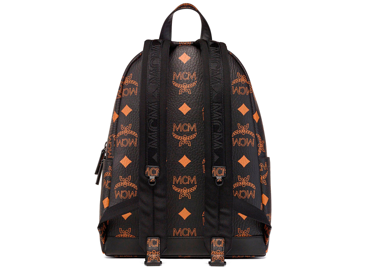 MCM Medium Stark Backpack in Black - view 3