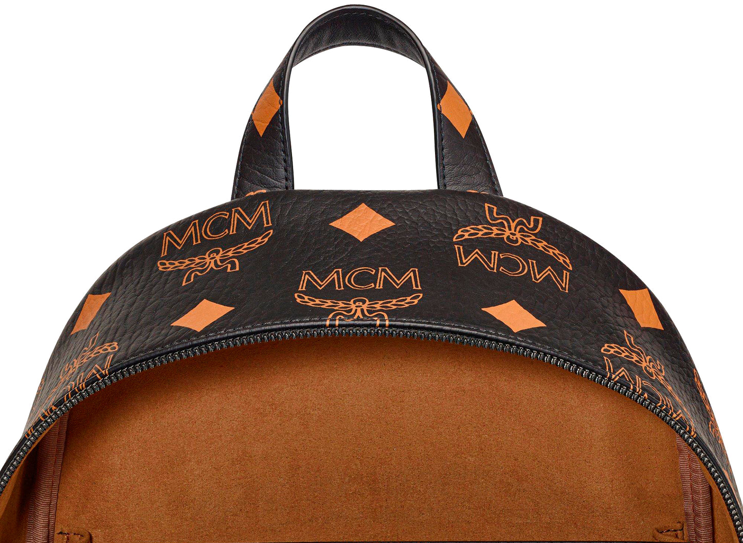 MCM Medium Stark Backpack in Black - view 4