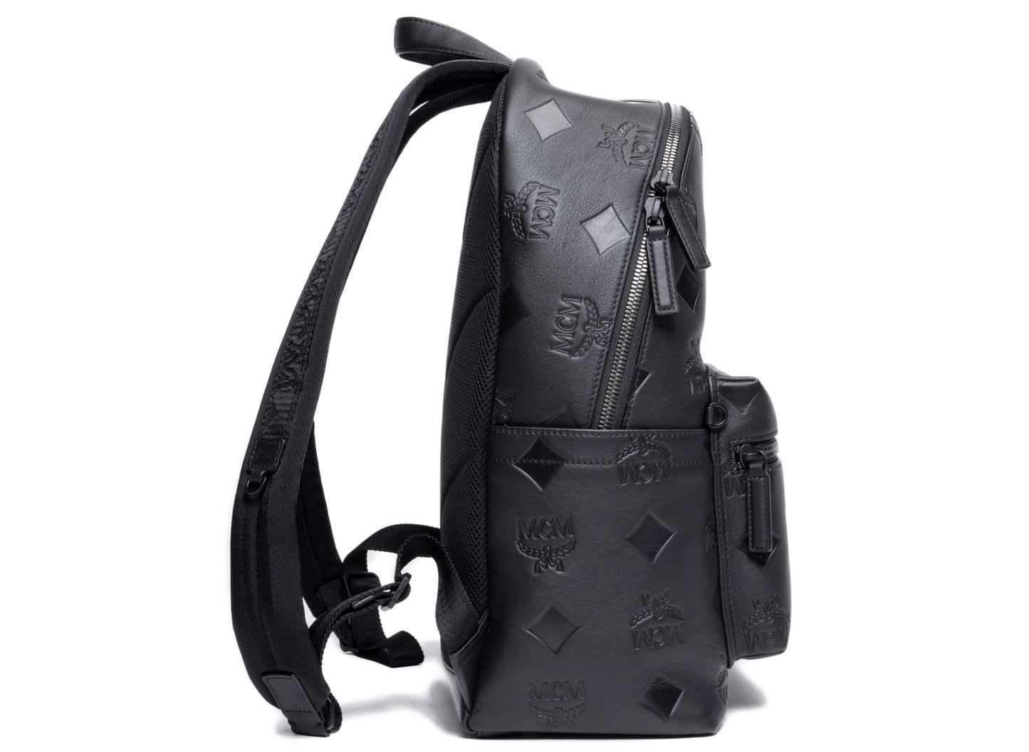 MCM Stark Maxi Leather Backpack - view 2