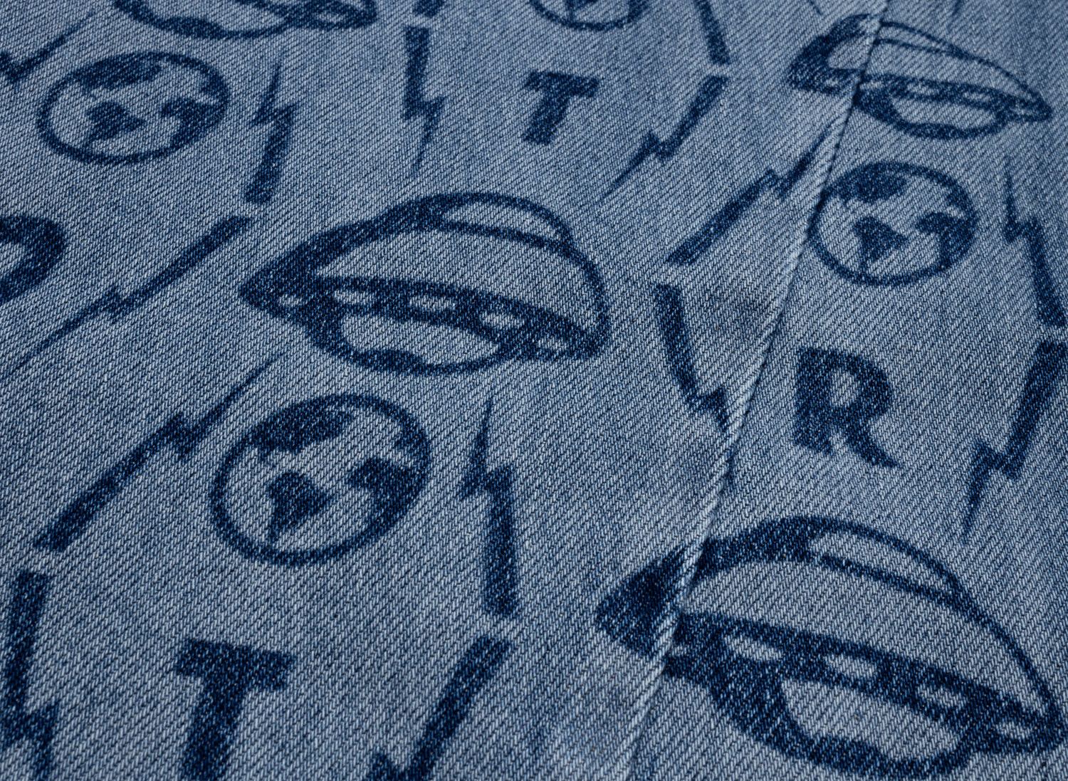 Members of the Rage MOTR Monogram Denim Pants - view 2