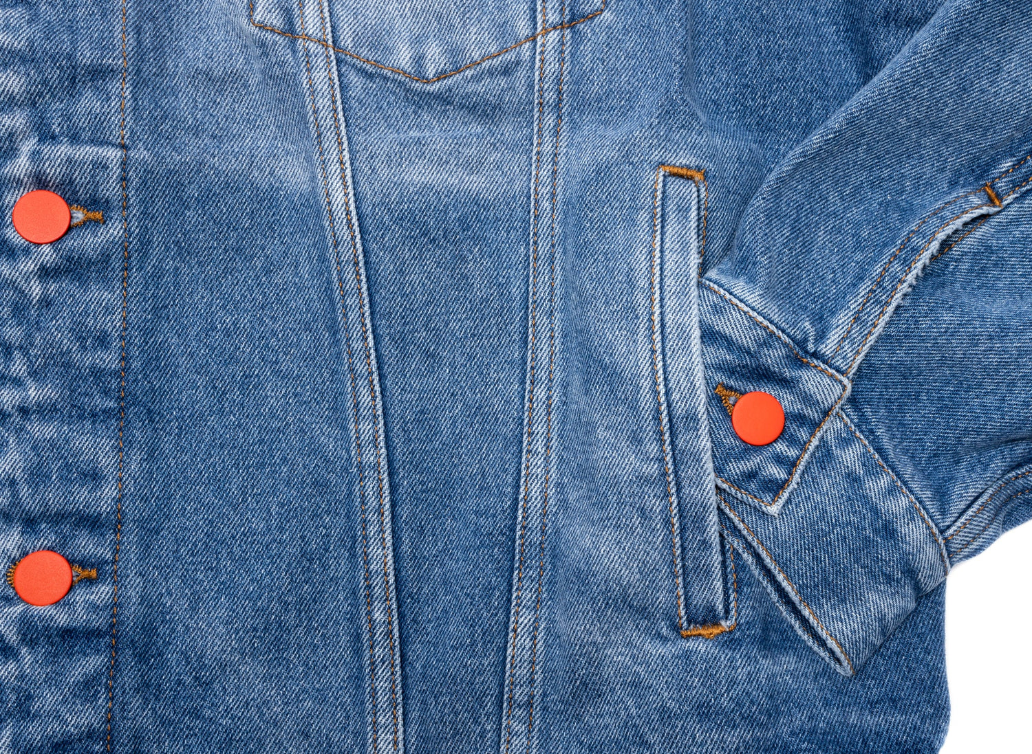 Members of the Rage Oversized Denim Jacket - view 2