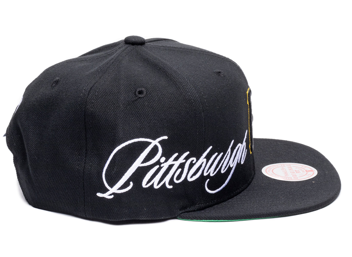 Mitchell & Ness Just Don Lux Script Pirates Snapback Hat - view 2