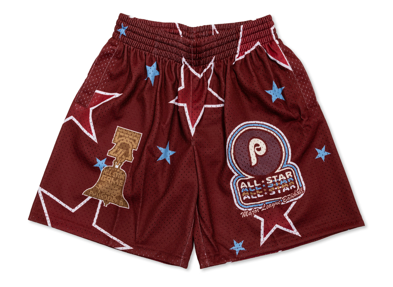 Mitchell & Ness MLB All-Star 7IN Mesh Shorts Philadelphia Phillies 1976