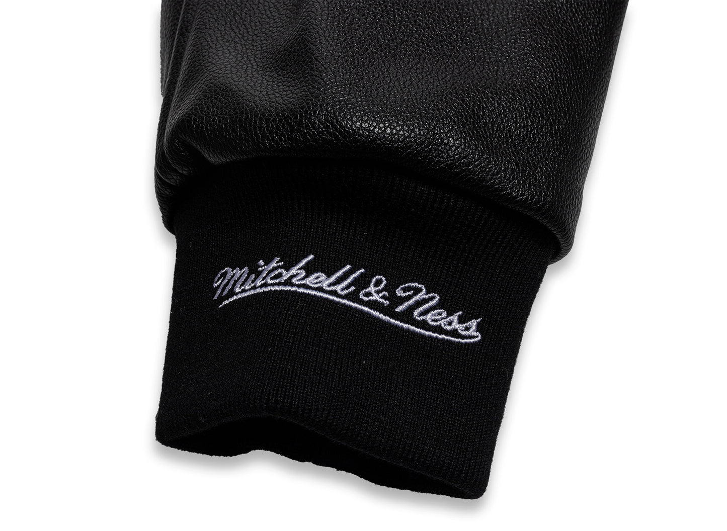 Mitchell & Ness MLB Blackout Collection Cincinnati Reds Varsity Jacket — view 5