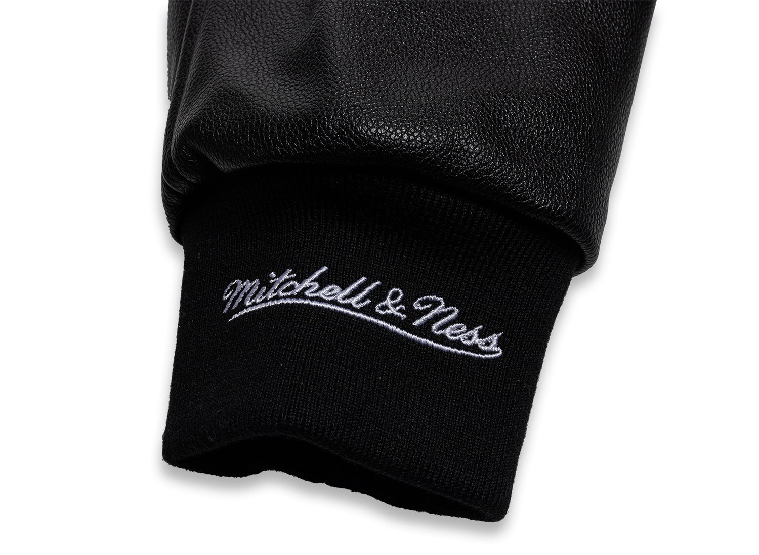 Mitchell & Ness MLB Blackout Collection Cincinnati Reds Varsity Jacket — view 5